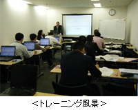 トレーニング風景